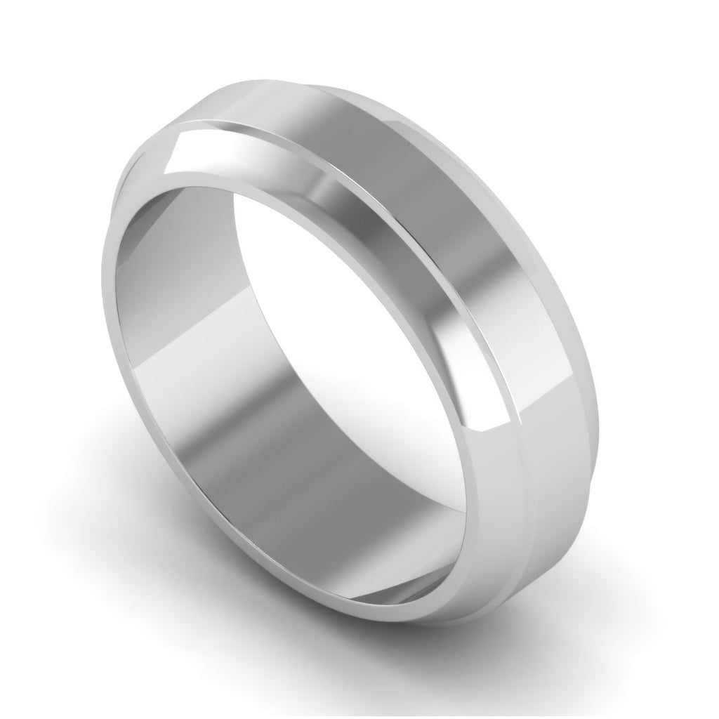 Plain Platinum Ring for Men JL PT MB 112   Jewelove.US