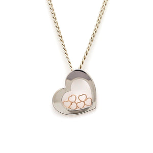 Bouquet of Hearts Pendant Rose Gold JL PT P 215
