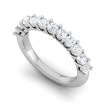 Load image into Gallery viewer, 9 Pointer Platinum Diamond Ring for Women JL PT WB RD 110   Jewelove
