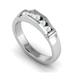 Load image into Gallery viewer, Platinum Ring with Diamonds for Women JL PT MB RD 103  VVS-GH Jewelove.US
