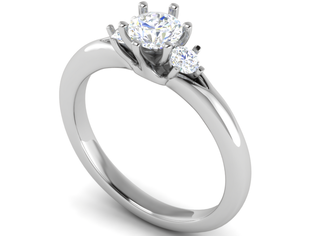0.50 cts Solitaire Platinum Ring JL PT R3 RD 149   Jewelove.US