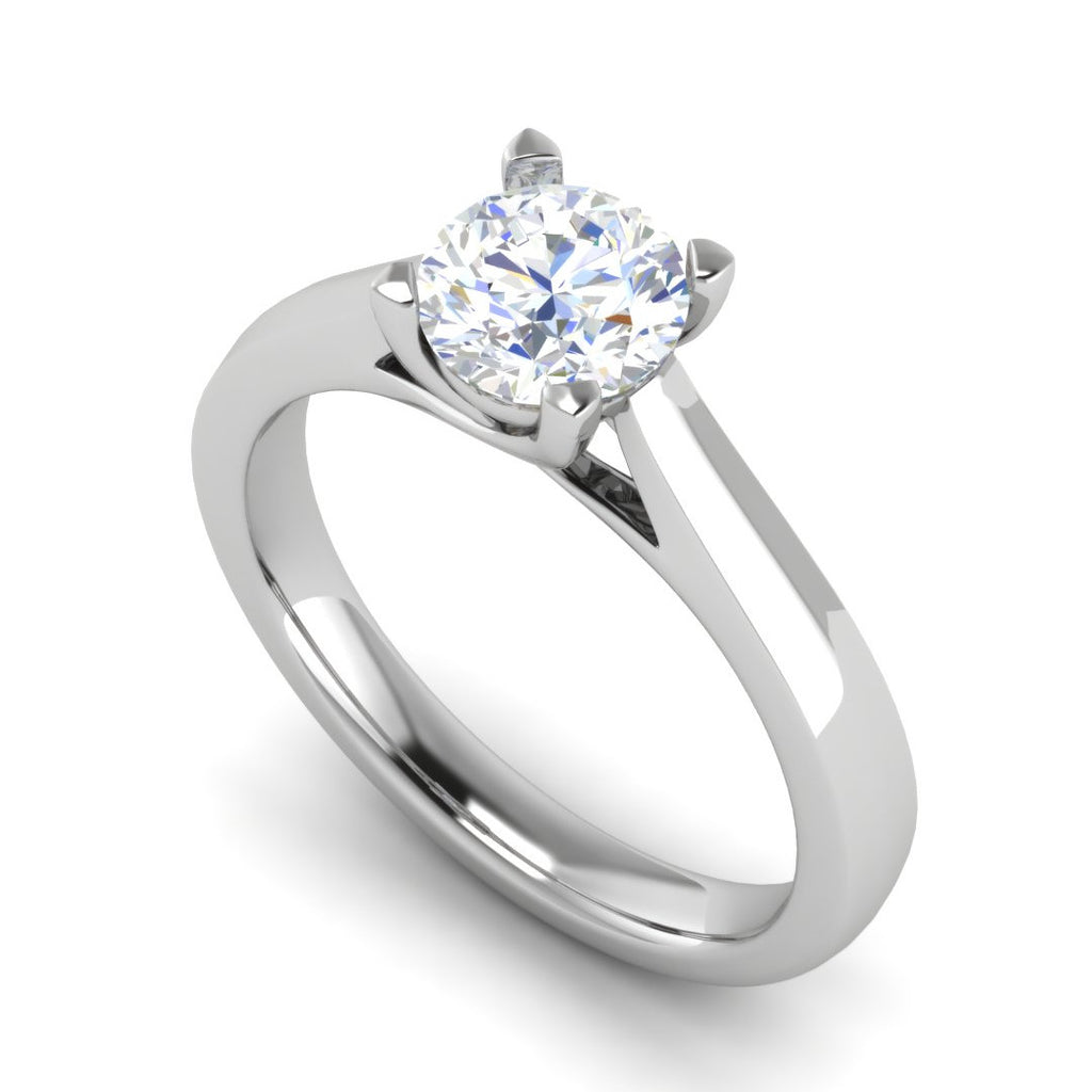 0.30 cts Solitaire Platinum Ring for Women JL PT RS PR 136   Jewelove