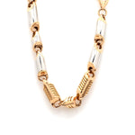 Load image into Gallery viewer, Heavy Platinum &amp; Rose Gold Chain for Men JL PT CH 1002
