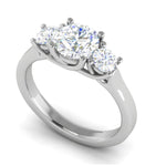 Load image into Gallery viewer, 0.70cts Platinum Solitaire Diamond Ring JL PT R3 RD 105   Jewelove.US
