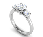 Load image into Gallery viewer, 0.50cts Solitaire Platinum Ring JL PT R3 RD 112   Jewelove.US
