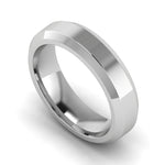 Load image into Gallery viewer, Plain Platinum Couple Ring JL PT MB 147  Men-s-Ring-only Jewelove.US
