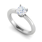 Load image into Gallery viewer, 0.50 cts Solitaire Platinum Ring JL PT RS RD 137   Jewelove.US
