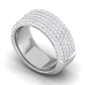 Platinum Diamonds Ring for Women JL PT WB RD 166  VVS-GH Jewelove