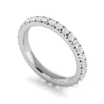 Load image into Gallery viewer, Platinum Ring With Diamonds for Women JL PT ET RD 105  VVS-GH Jewelove.US
