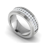 Load image into Gallery viewer, Platinum Ring with Diamonds for Women JL PT MB RD 109  VVS-GH Jewelove.US
