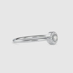 Load and play video in Gallery viewer, 10 Pointer Platinum Halo Diamond Engagement Ring JL PT 0601
