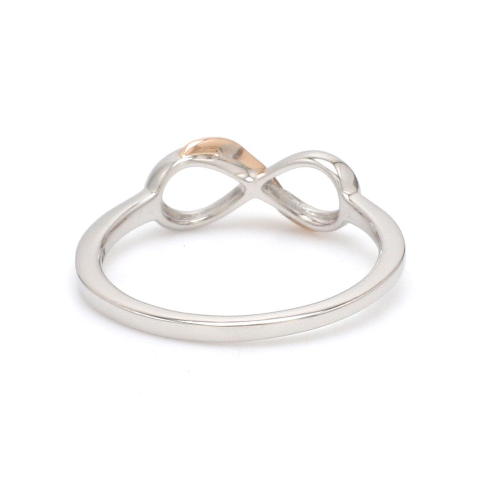 Platinum & Rose Gold ring for women JL PT 1142   Jewelove