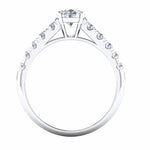 Load image into Gallery viewer, 50 Pointer Platinum Solitaire Engagement Ring for Women JL PT 478
