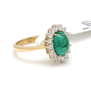 Designer clearance emerald ring