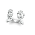 Load image into Gallery viewer, Designer Platinum Baguette Diamond Ring for Women JL PT 1007
