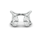 Load image into Gallery viewer, Designer Platinum Baguette Diamond Ring for Women JL PT 1007
