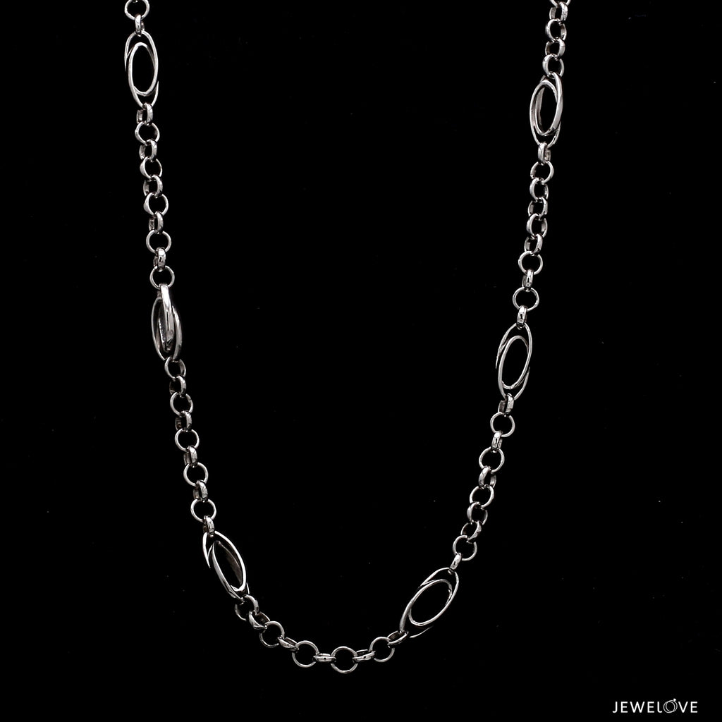 Platinum Chain for Men JL PT CH 1039   Jewelove.US