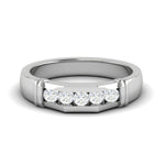 Load image into Gallery viewer, Platinum Ring with Diamonds for Women JL PT MB RD 103   Jewelove.US
