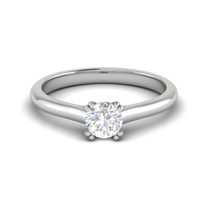 0.30 cts Solitaire Platinum Ring for Women JL PT RS PR 166   Jewelove
