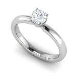 Load image into Gallery viewer, 0.50 cts Solitaire Platinum Ring JL PT RS RD 111   Jewelove.US
