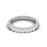 Load image into Gallery viewer, 5 Pointer Platinum Sevan Diamond Ring for Women JL PT WB RD 127   Jewelove
