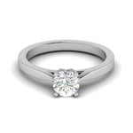 Load image into Gallery viewer, 0.30 cts Solitaire Platinum Ring JL PT RS RD 185   Jewelove.US
