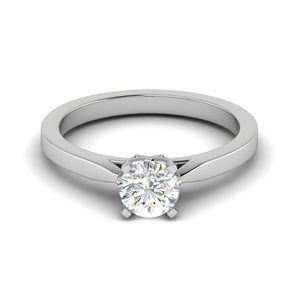 0.30 cts Solitaire Platinum Ring JL PT RS RD 185   Jewelove.US