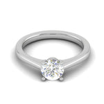 Load image into Gallery viewer, 0.30 cts Solitaire Platinum Ring for Women JL PT RS PR 128   Jewelove
