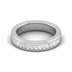 Load image into Gallery viewer, Platinum with Emerald Cut Diamond Ring for Women JL PT WB RD 155  VVS-GH Jewelove
