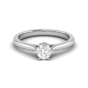 0.30 cts Solitaire Platinum Ring JL PT RS RD 168   Jewelove.US