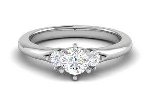 0.50 cts Solitaire Platinum Ring JL PT R3 RD 149   Jewelove.US