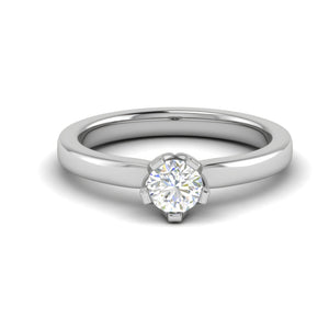 0.30 cts Solitaire Platinum Ring JL PT RS RD 107   Jewelove.US