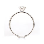 Load image into Gallery viewer, 20 Pointer Classic 6 Prong Solitaire Ring made in Platinum SKU 0012-A
