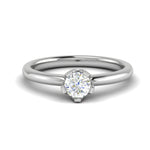 Load image into Gallery viewer, 1 Carat Solitaire Platinum Ring JL PT RS RD 101   Jewelove.US
