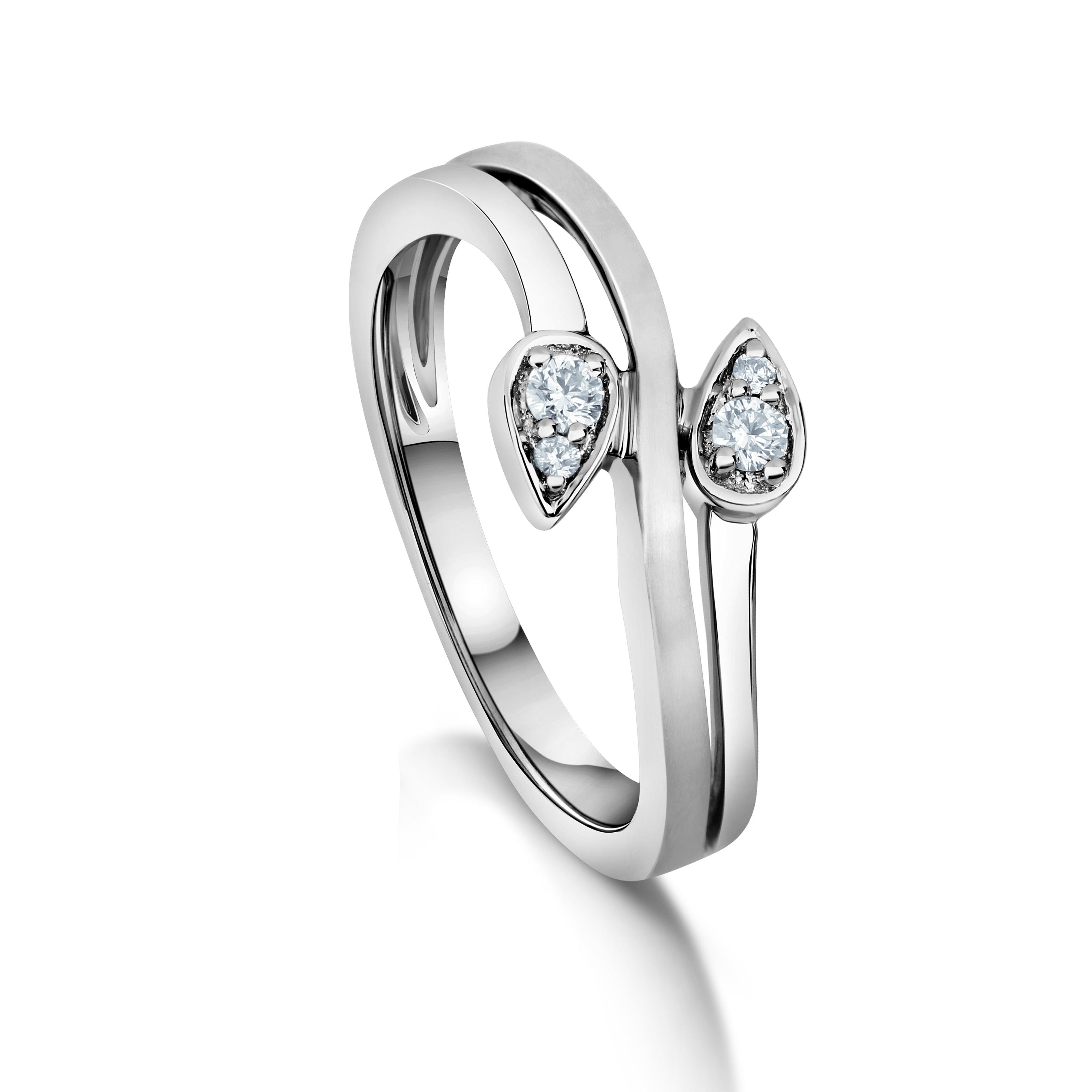 Platinum Diamonds Ring for Women JL PT 1048   Jewelove