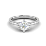 Load image into Gallery viewer, 0.50 cts Solitaire Platinum Ring JL PT RS RD 134   Jewelove.US
