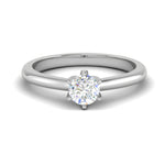 Load image into Gallery viewer, 0.30 cts Solitaire Platinum Ring JL PT RS RD 154   Jewelove.US
