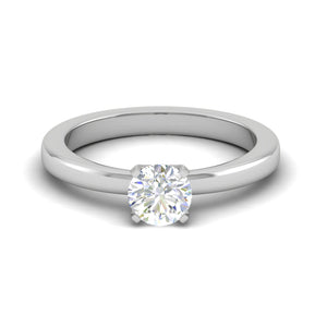 0.30 cts Solitaire Platinum Ring JL PT RS RD 180   Jewelove.US