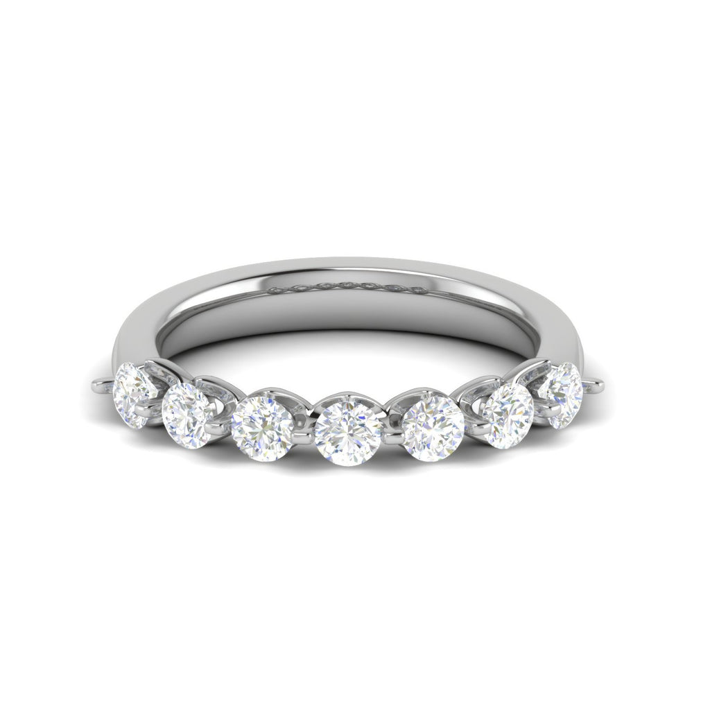 5 Pointer Designer Platinum Diamond Ring for Women JL PT NWSSS1076   Jewelove