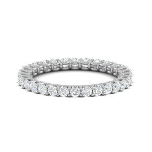 Platinum Ring With Diamonds for Women JL PT ET RD 107   Jewelove.US