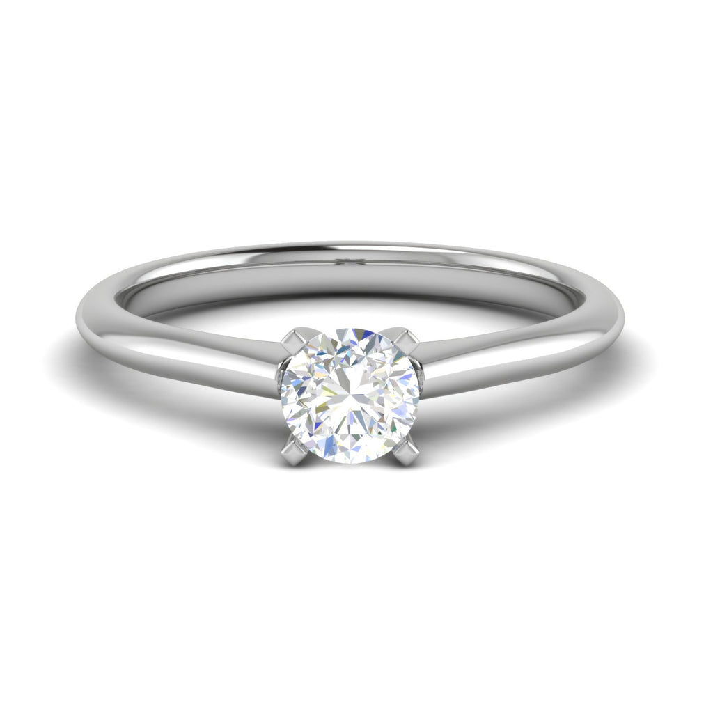 1 Carat Solitaire Platinum Ring JL PT RS RD 100   Jewelove.US