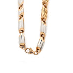 Load image into Gallery viewer, Heavy Platinum &amp; Rose Gold Chain for Men JL PT CH 1002
