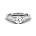 Load image into Gallery viewer, 0.50 cts Solitaire Platinum Ring JL PT RS RD 151   Jewelove.US

