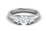 Load image into Gallery viewer, 1 Carat Solitaire Diamond Accents Platinum Ring JL PT R3 RD 138   Jewelove.US
