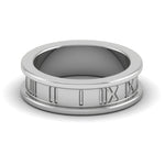 Load image into Gallery viewer, Plain Platinum Couple Ring JL PT MB 131  Women-s-Band-only Jewelove.US
