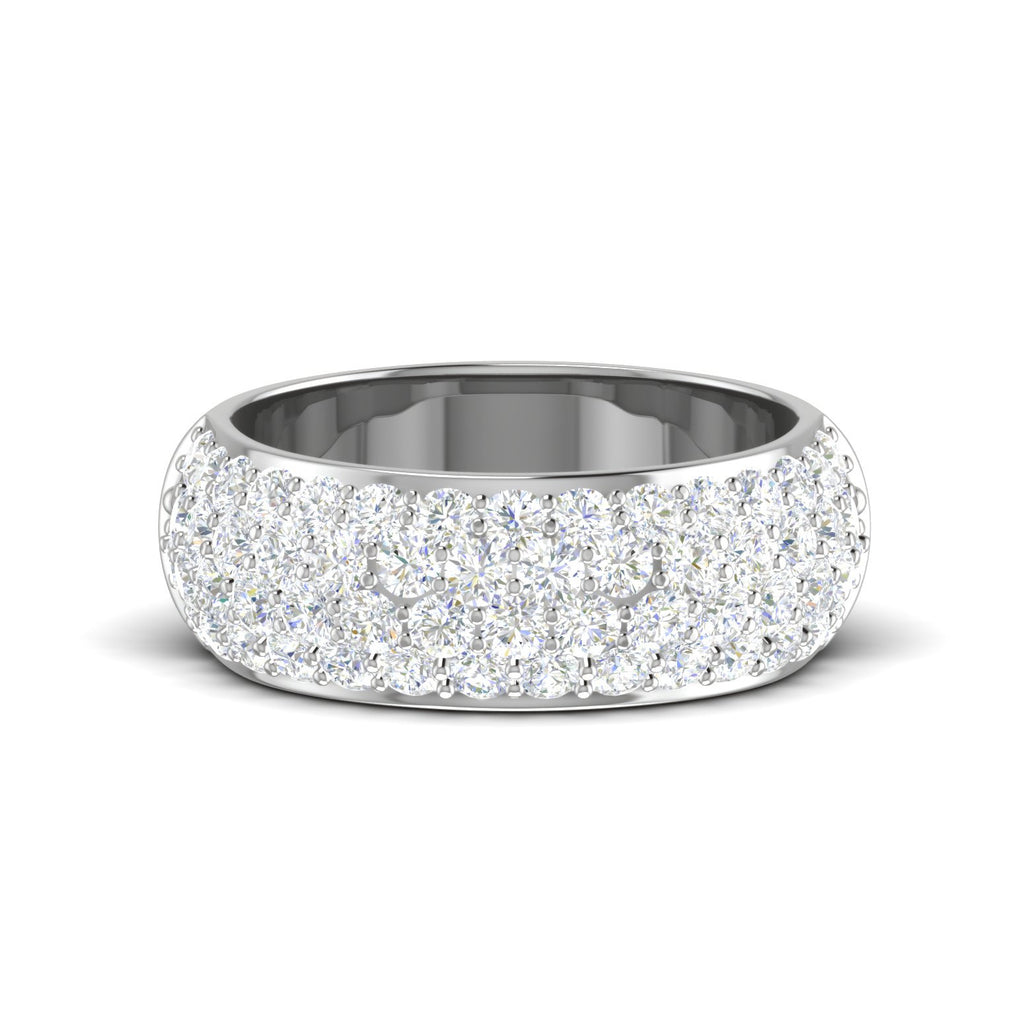 Designer Platinum Diamond Ring for Women JL PT WB RD 120  VVS-GH Jewelove
