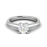 Load image into Gallery viewer, 1 Carat Solitaire Platinum Ring JL PT RS RD 113   Jewelove.US
