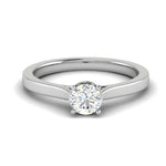 Load image into Gallery viewer, 1.00 cts Solitaire Platinum Ring JL PT RS RD 104   Jewelove.US
