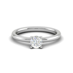 0.30 cts Solitaire Platinum Ring JL PT RS RD 175   Jewelove.US