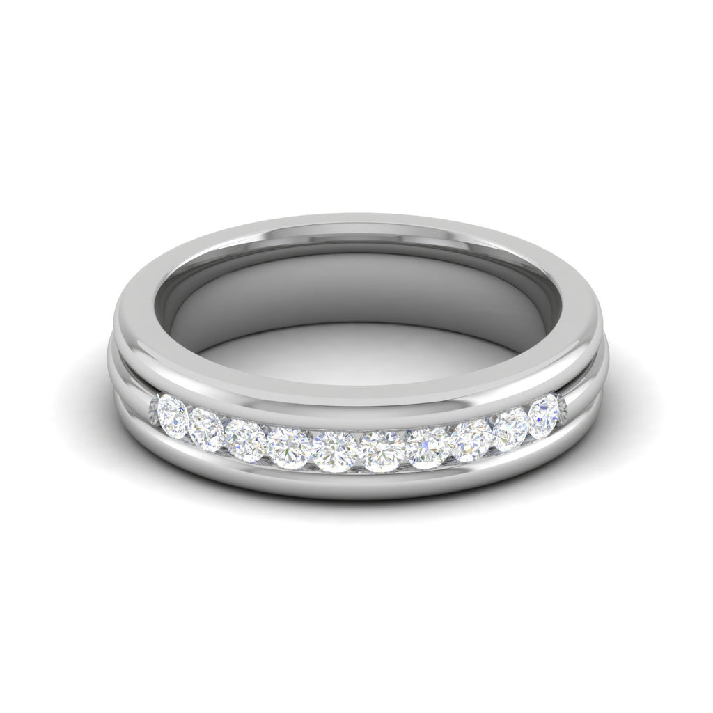 Platinum Diamond Ring for Women JL PT WB RD 161  VVS-GH Jewelove
